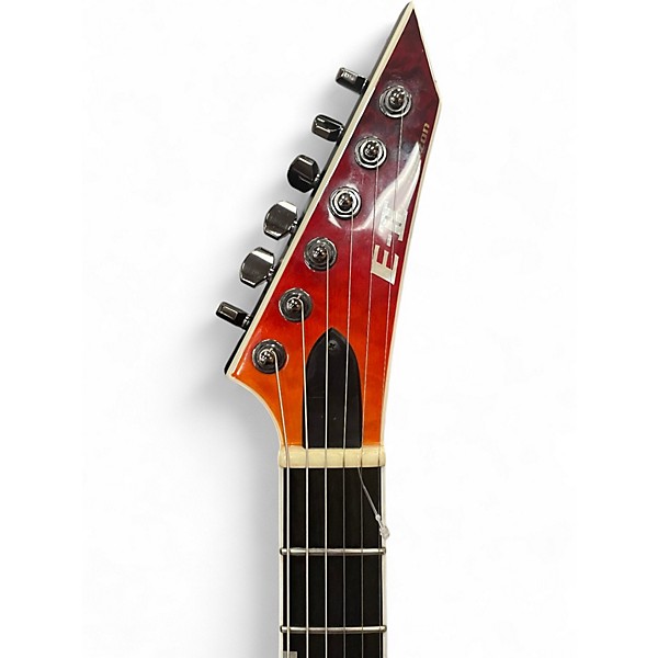 Used ESP E-11 HORIZON Tiger Eye Amber Solid Body Electric Guitar