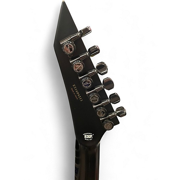 Used ESP E-11 HORIZON Tiger Eye Amber Solid Body Electric Guitar