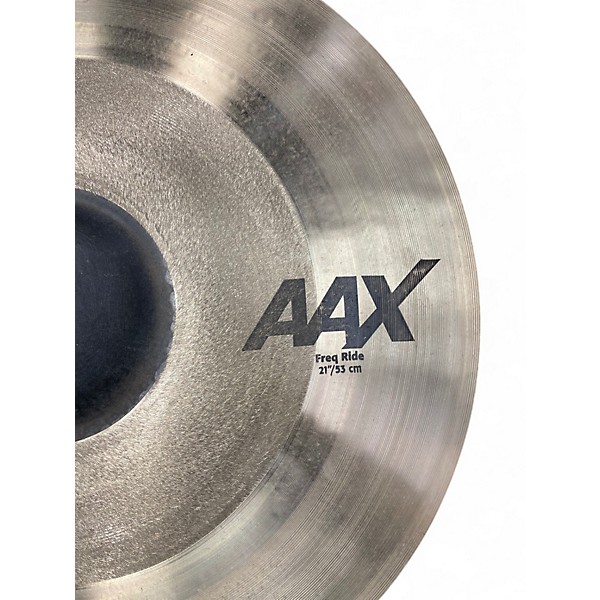 Used SABIAN 21in AAX Freq Ride Cymbal