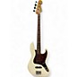 Used Fender 1960S Jazz Bass Olympic White Electric Bass Guitar thumbnail