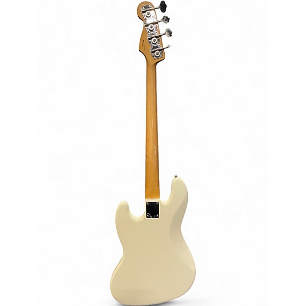 Used Fender 1960S Jazz Bass Olympic White Electric Bass Guitar