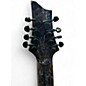 Used Schecter Guitar Research C-8 Multiscale Silver Mountain BLOOD MOON Solid Body Electric Guitar
