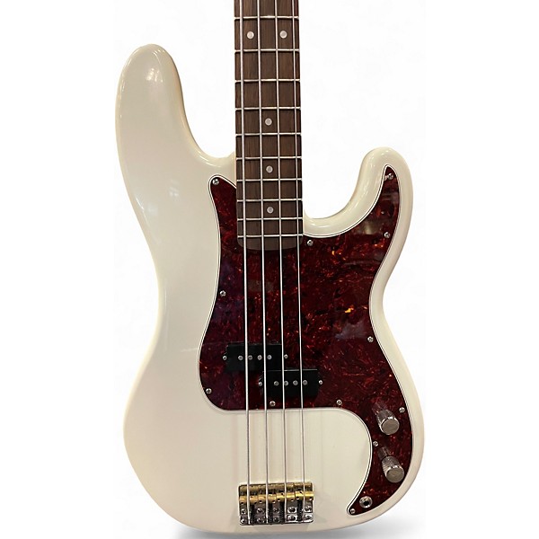 Used Squier Classic Vibe 1960S Precision Bass WHITE Electric Bass Guitar
