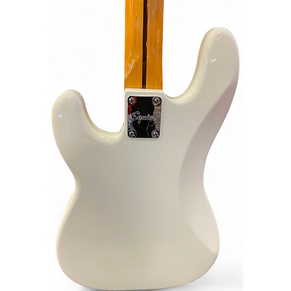 Used Squier Classic Vibe 1960S Precision Bass WHITE Electric Bass Guitar