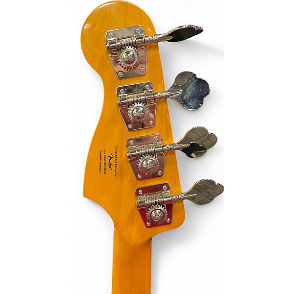 Used Squier Classic Vibe 1960S Precision Bass WHITE Electric Bass Guitar