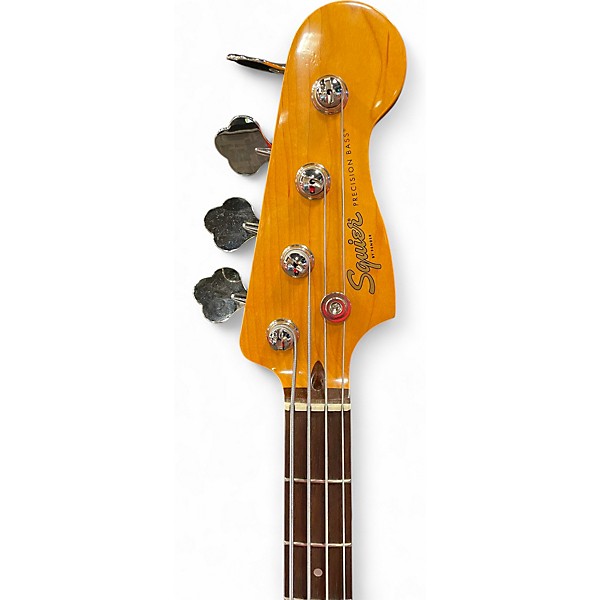 Used Squier Classic Vibe 1960S Precision Bass WHITE Electric Bass Guitar