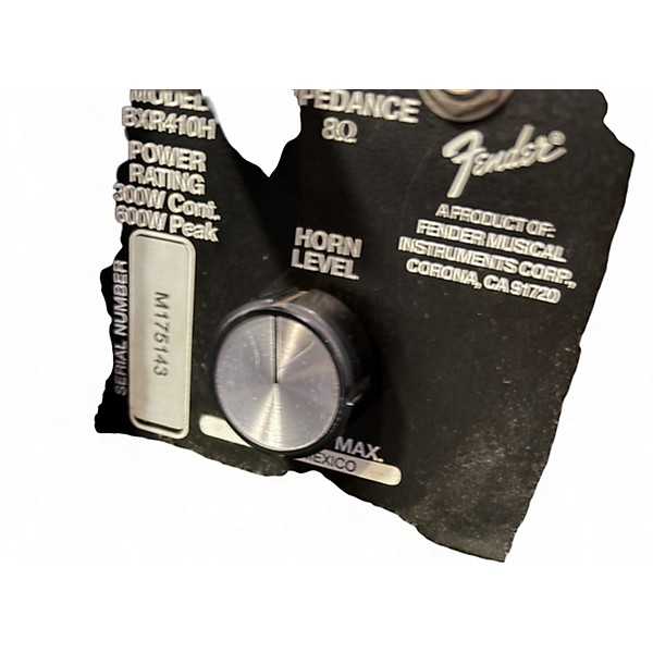 Used Fender BXR410H Bass Cabinet