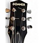 Used Donner Dst-100 Black Solid Body Electric Guitar