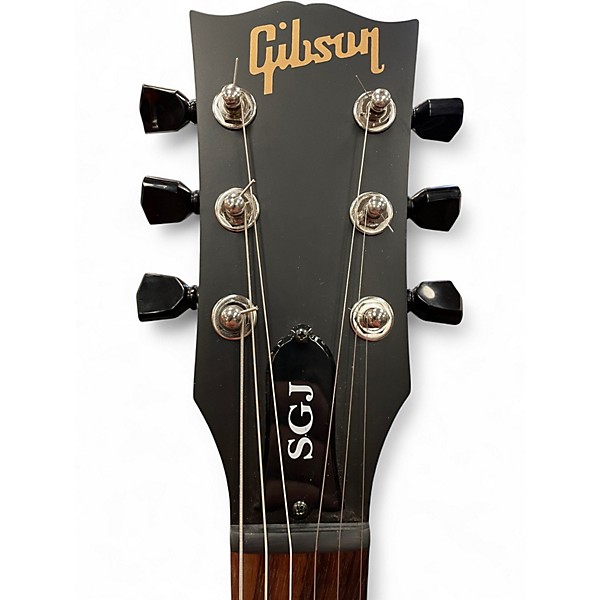 Used Gibson SGJ Brown Solid Body Electric Guitar
