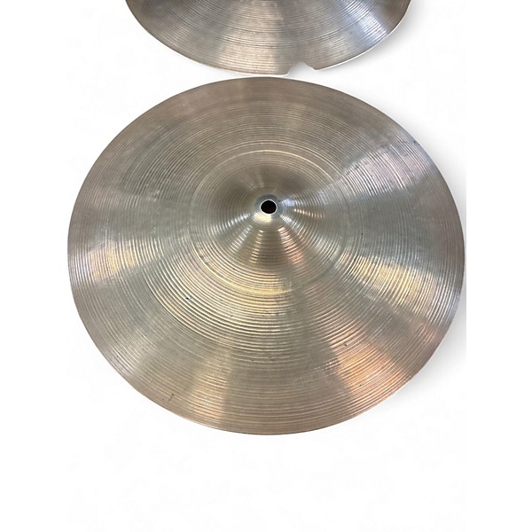 Used Zildjian 14in New Beat Hi Hat Pair Cymbal