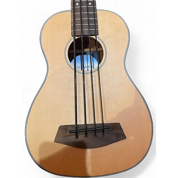 Used Kala u bass Natural Ukulele