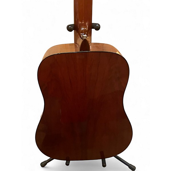 Vintage 1970s EKO BA-4 BASS Natural Acoustic Bass Guitar