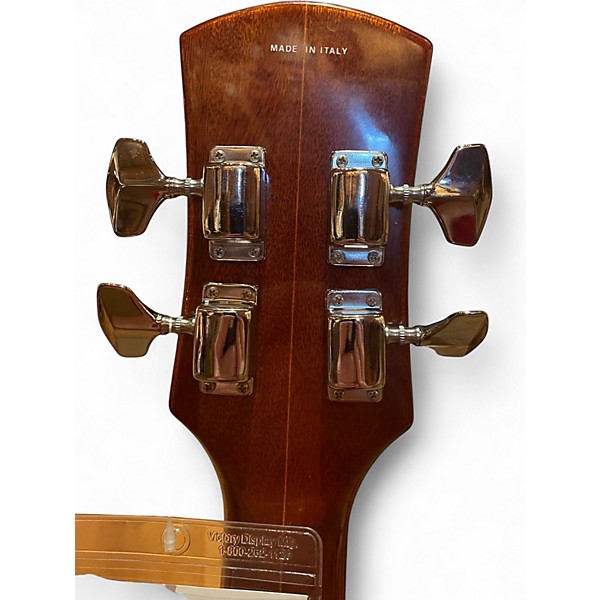 Vintage 1970s EKO BA-4 BASS Natural Acoustic Bass Guitar