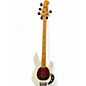 Used Sterling by Music Man STINGRAY 24 White Electric Bass Guitar thumbnail