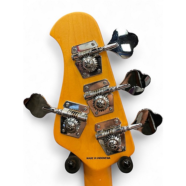 Used Sterling by Music Man STINGRAY 24 White Electric Bass Guitar