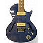 Used Epiphone Blueshawk Deluxe Trans Blue Hollow Body Electric Guitar