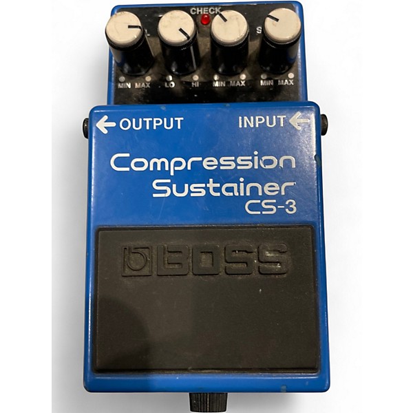 Used BOSS CS3 Compressor Sustainer Effect Pedal