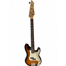 Used Galveston PRECISION BASS 2 Tone Sunburst Electric Bass Guitar