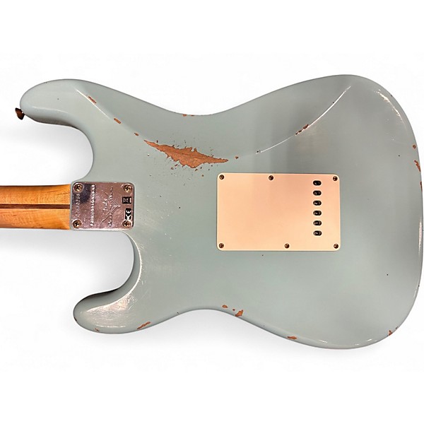 Used 2024 Fender Custom Shop Limited-Edition 57 Stratocaster Relic Daphne Blue Solid Body Electric Guitar