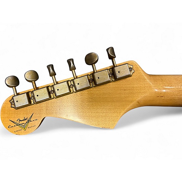 Used 2024 Fender Custom Shop Limited-Edition 57 Stratocaster Relic Daphne Blue Solid Body Electric Guitar