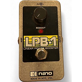 Used Electro-Harmonix Nano LPB1 Linear Power Booster Effect Pedal