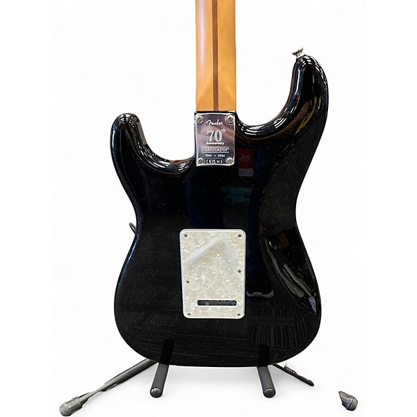 Used Fender Player 70th Anniversary Stratocaster Nebula Noir Solid Body Electric Guitar