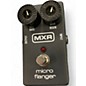 Used MXR Micro Flanger Effect Pedal