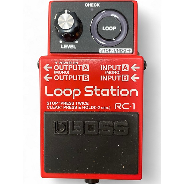 Used BOSS RC1 Loop Station Pedal