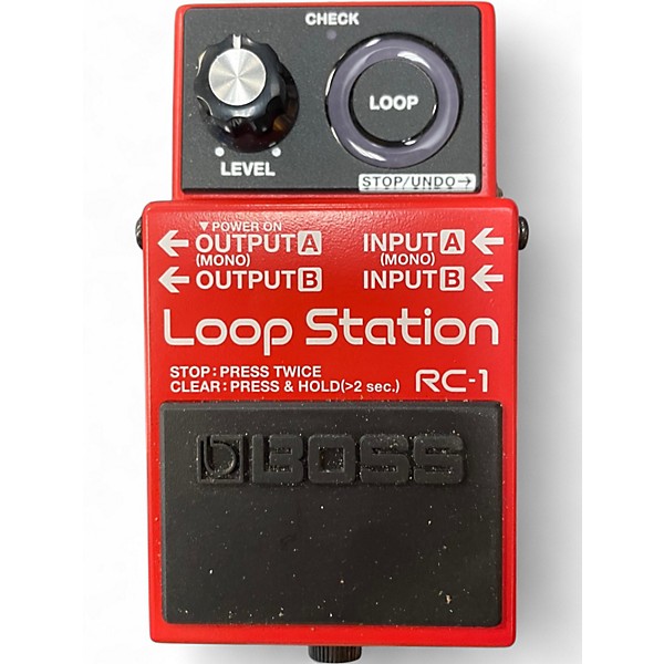 Used BOSS RC1 Loop Station Pedal