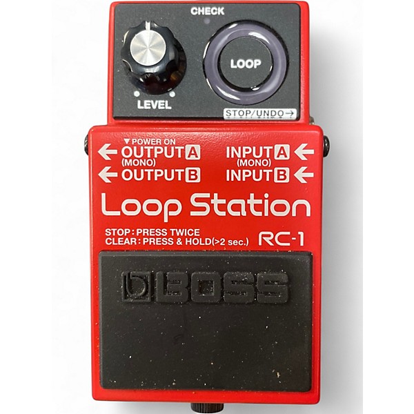 Used BOSS RC1 Loop Station Pedal