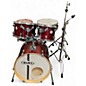 Used Mapex 5 Piece Horizon Transparent Cherry Drum Kit thumbnail