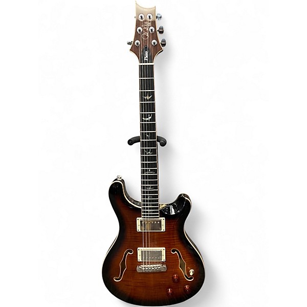 Used PRS SE Hollowbody Piezo Smokeburst Hollow Body Electric Guitar