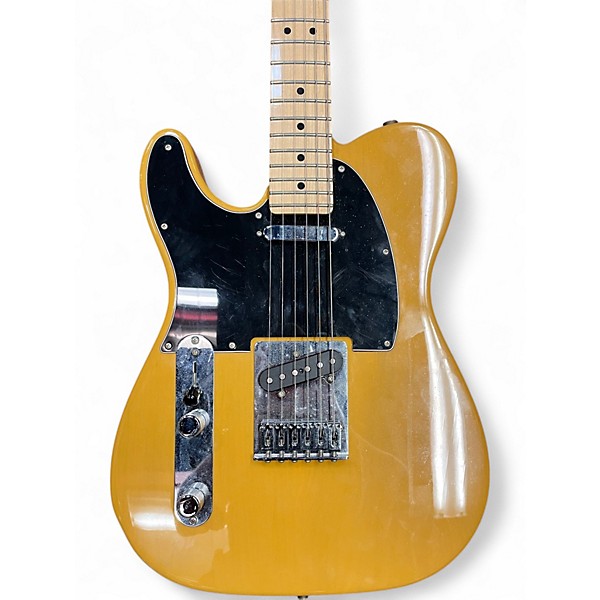 Used Fender Player Telecaster Left Handed Butterscotch Blonde Solid Body Electric Guitar
