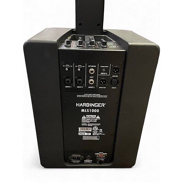 Used Harbinger MLS1000 Powered Speaker