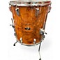 Used Emerald Drums 4 Piece Bubinga 4 Piece Drum Kit Natural Drum Kit
