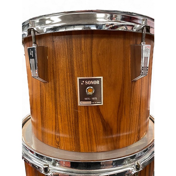 Used SONOR 5 Piece Rosewood Drum Kit Rosewood Drum Kit
