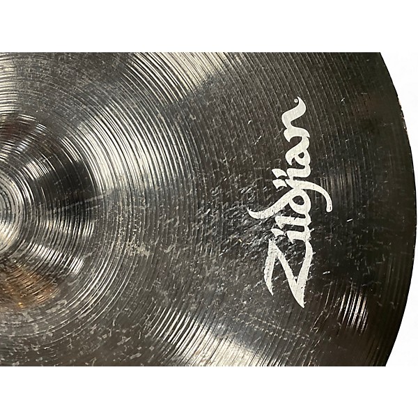 Used Zildjian 22in PITCH BLACK RIDE Cymbal
