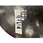 Used Zildjian 22in PITCH BLACK RIDE Cymbal