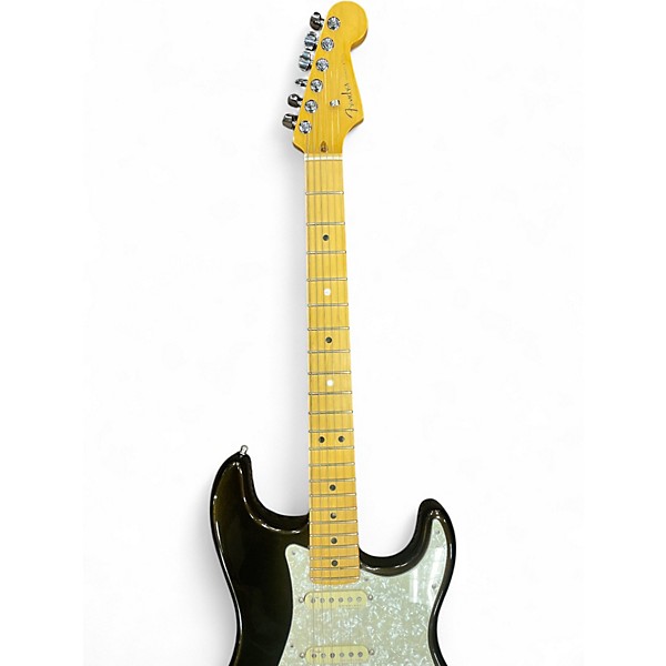 Used 2021 Fender American Ultra Stratocaster Texas Tea Solid Body Electric Guitar