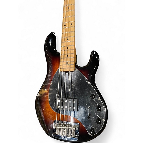 Used Sterling by Music Man Ray35 5 String Vintage Sunburst Electric Bass Guitar