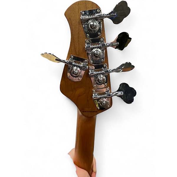 Used Sterling by Music Man Ray35 5 String Vintage Sunburst Electric Bass Guitar