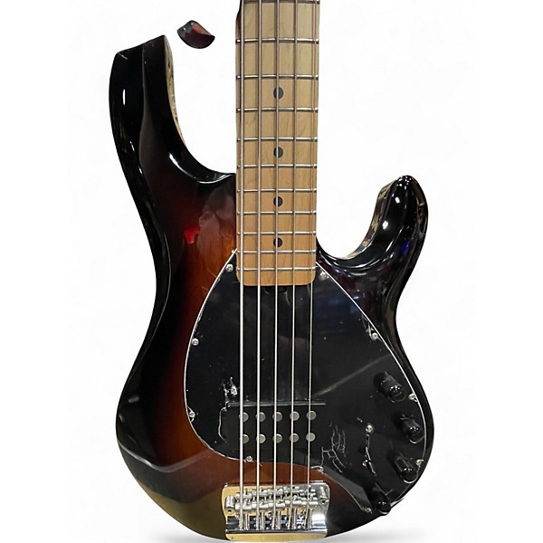 Used Sterling by Music Man Ray35 5 String Vintage Sunburst Electric Bass Guitar