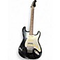 Used Fender American Ultra Luxe Stratocaster black sparkle Solid Body Electric Guitar thumbnail
