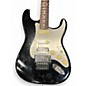 Used Fender American Ultra Luxe Stratocaster black sparkle Solid Body Electric Guitar