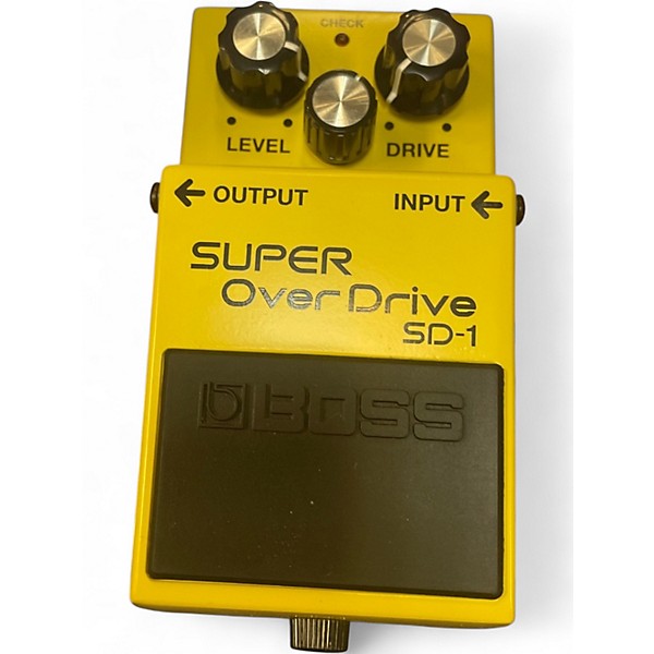 Used BOSS SD1 Super Overdrive Effect Pedal