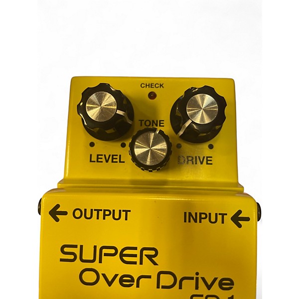 Used BOSS SD1 Super Overdrive Effect Pedal