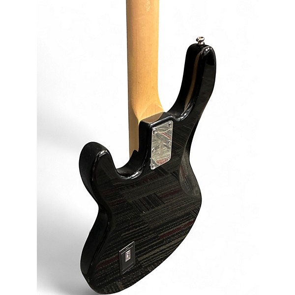 Used Ernie Ball Music Man Sterling 4 String Black Electric Bass Guitar