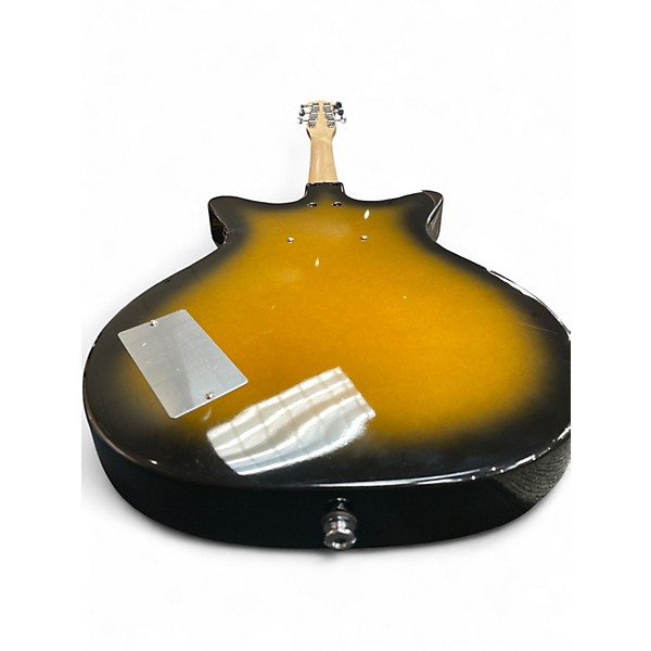 Used Danelectro Convertible Tobacco Burst Acoustic Electric Guitar