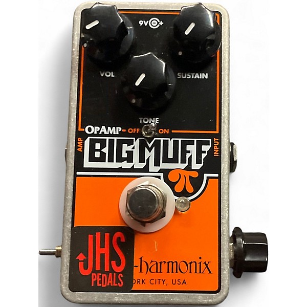 Used JHS Electro-Harmonix Op Amp Big Muff Pi Reissue with "Pumpkin Pa Effect Pedal
