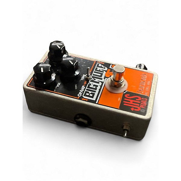 Used JHS Electro-Harmonix Op Amp Big Muff Pi Reissue with "Pumpkin Pa Effect Pedal